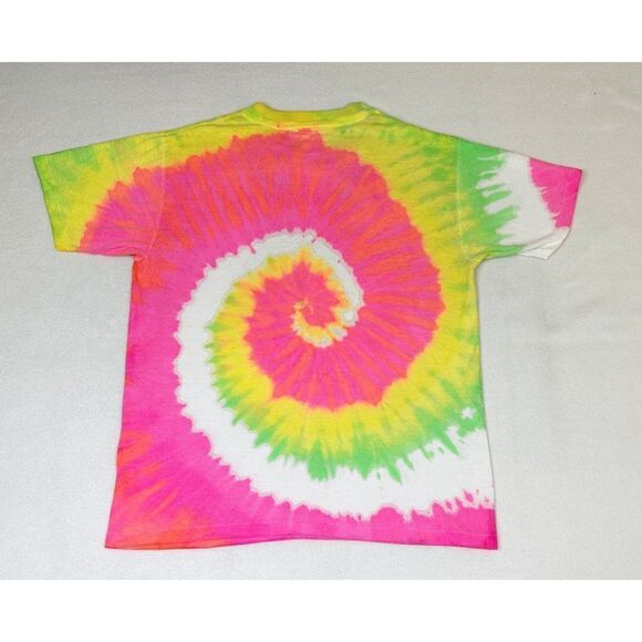 Vintage Kennedy Space Center T-Shirt XL Florida Tie Dye Puff Print Single Stitch - Picture 3 of 10